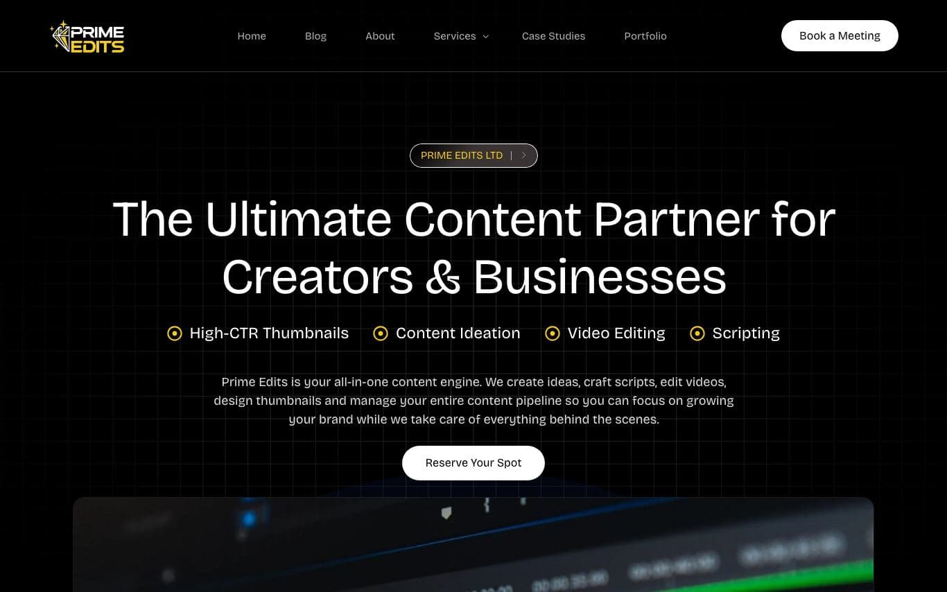 Prime Edits — Video Editing
